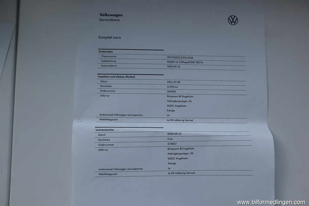 Bild 23 på Volkswagen Passat