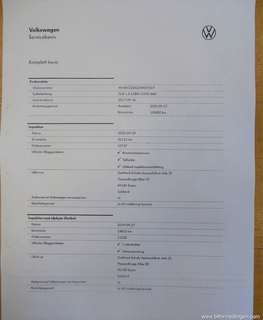 Bild 24 på Volkswagen Golf