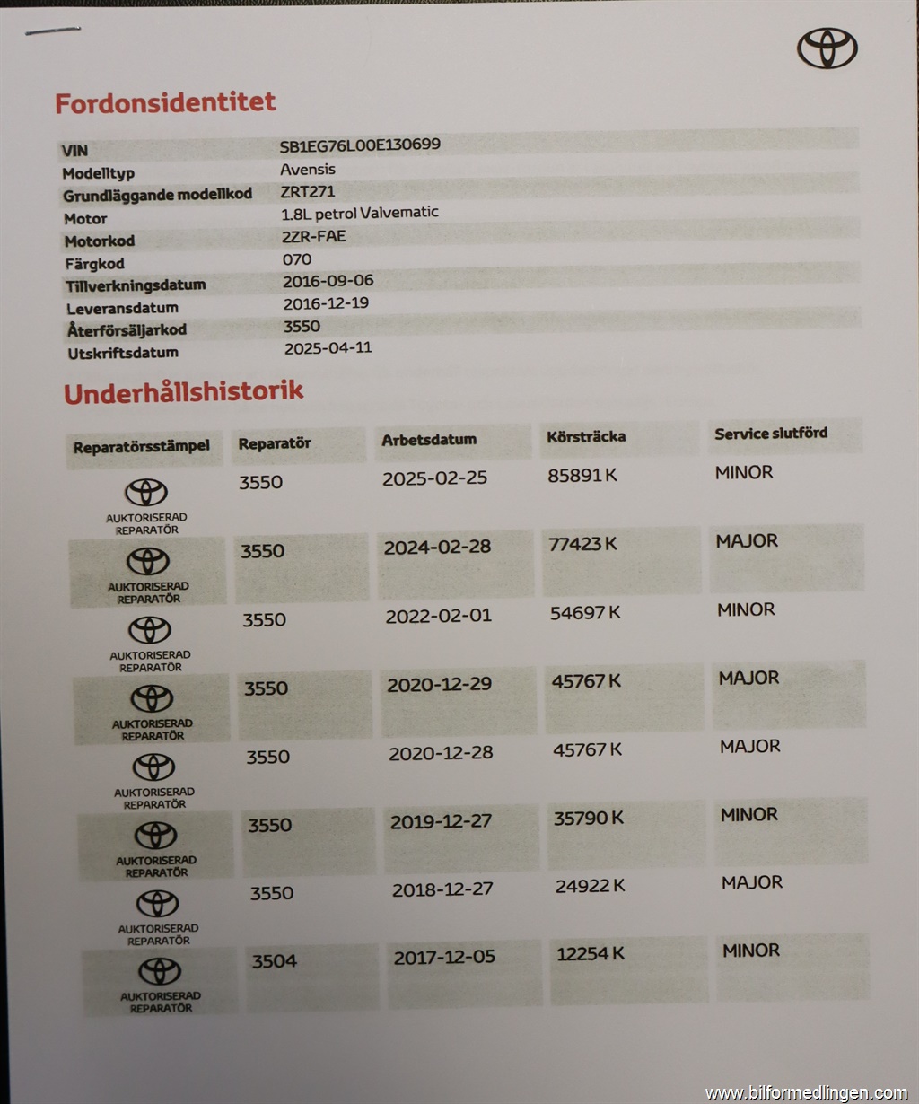 Bild 16 på Toyota Avensis