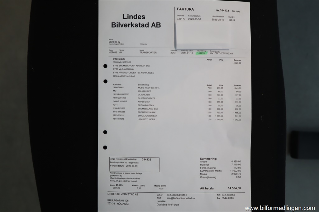 Bild 19 på Volkswagen Transporter