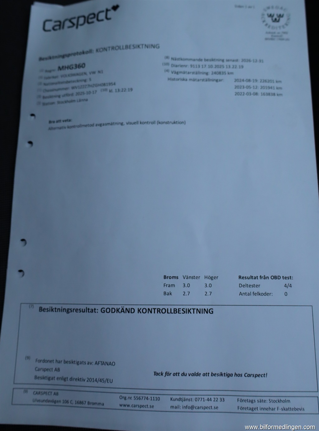 Bild 18 på Volkswagen Transporter