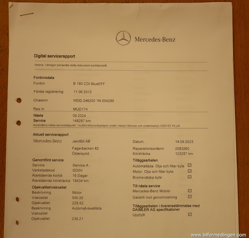 Bild 19 på Mercedes-Benz B