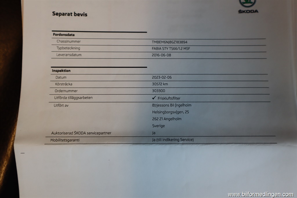 Bild 15 på Skoda Fabia