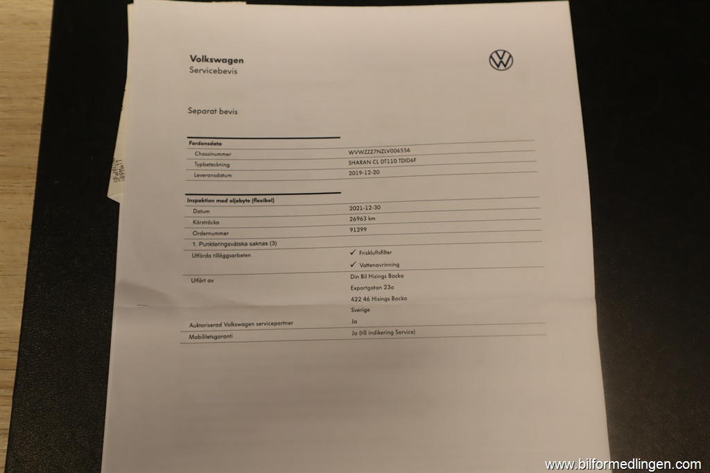 Bild 21 på Volkswagen Sharan