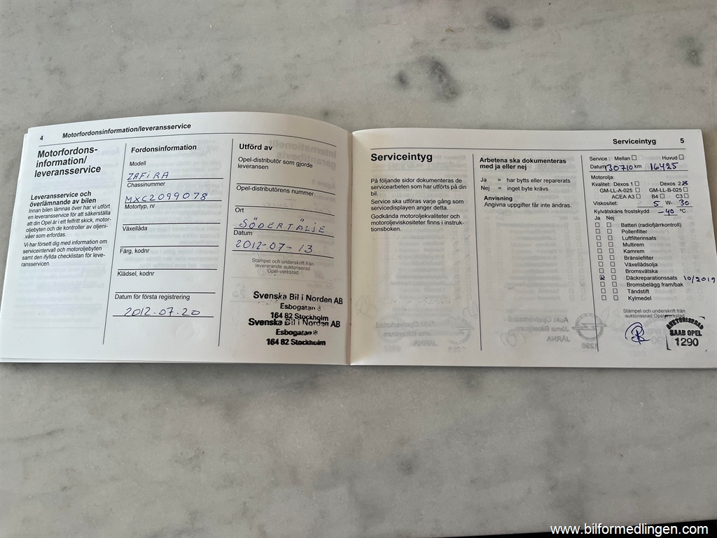 Bild 18 på Opel Zafira