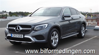 Mercedes-Benz GLC 250 4MATIC Coupé 211hk Burmester Moms S/V-Hjul Mercedes-Benz GLC 250 4MATIC Coupé 211hk Burmester Moms S/V-Hjul