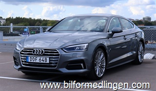 Audi A5 45 TFSI quattro Sportback 245hk S/V-hjul Läder