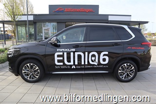 Maxus Euniq6 70 kWh Aut 177hk 100% Elbil Exclusivepaket Panoramatak Leasbar Räckvidd 45 mil enl WLTP Maxus Euniq6 70 kWh Aut 177hk 100% Elbil Exclusivepaket Panoramatak Leasbar Räckvidd 45 mil enl WLTP