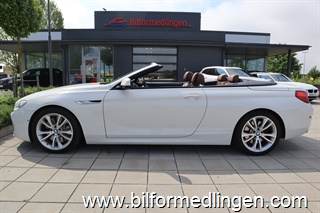 BMW 650 i Cabriolet, F12 408hk Aut Skinn Navi