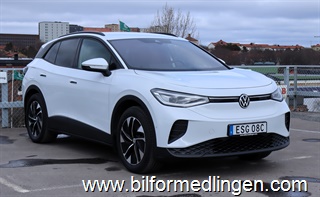 Volkswagen ID.4 Pro 4Motion 286 hk S/V-hjul Drag 1 ägare Moms