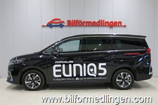 Maxus Euniq 5 6 sitsig 70 kWh 100% elbil Exclusive paket Räckvidd 437 km enligt WLTP