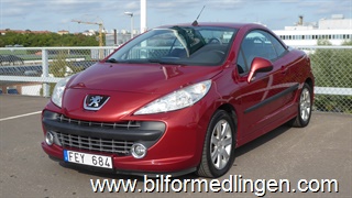 Peugeot 207 CC 1.6 VTi 120hk cabriolet Peugeot 207 CC 1.6 VTi 120hk cabriolet