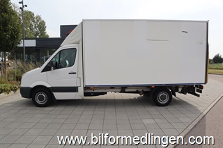 Volkswagen Crafter 163hk 3 sit Bakgavellyft B-kort Svensksåld Volkswagen Crafter 163hk 3 sit Bakgavellyft B-kort Svensksåld