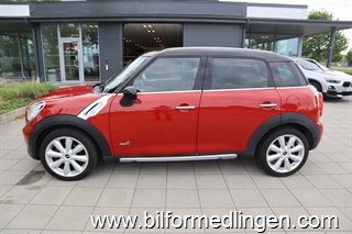 Mini Countryman Cooper 1.6  ALL4 122hk Connected Navi Svensksåld