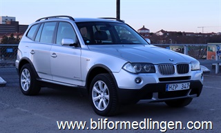 BMW X3 xDrive30d 218hk Navi S/V-hjul Värmare Automat