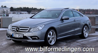 Mercedes-Benz E 350 Coupé AMG Navi S/V-hjul Panorama