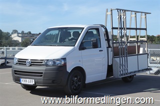 Volkswagen Transporter T5 2.0 TDI Pickup S/V-hjul Värmare Volkswagen Transporter T5 2.0 TDI Pickup S/V-hjul Värmare