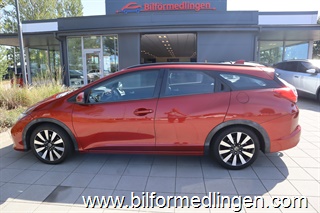 Honda Civic 1.6 i-DTEC Wagon 120hk Sport Dragkrok Svensksåld 1 ägare