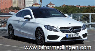 Mercedes-Benz C 220 d Coupé 170hk AMG Sport S/V-hjul Mercedes-Benz C 220 d Coupé 170hk AMG Sport S/V-hjul