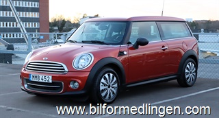 Mini Clubman One S/V-hjul Mini Clubman One S/V-hjul