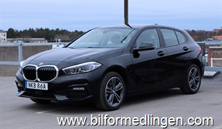BMW 118 Sport Line 1 ägare S/V-hjul Endast 634 mil!