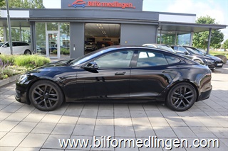 Tesla Model S MODEL S 100.0 kWh AWD 670hk Long Range Momsbil Yoke Steering 1 Ägare