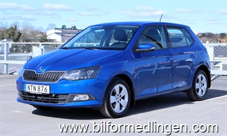 Skoda Fabia 1.2 TSI 90hk S/V-hjul Motor- och kupévärmare