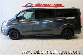 Ford Transit Custom 170hk Aut. 8-Sits Drag V-Hjul Navi