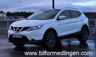 Nissan Qashqai 1.2 DIG-T Automat Pano GPS Kamera S/V-hjul