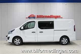 Opel Vivaro 125hk L2 5-Sits Drag Värmare V-Hjul Leasbar