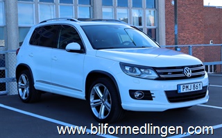 Volkswagen Tiguan 2.0 TDI 4M R Line Pano Läder Drag S/V-hjul