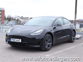 Tesla Model 3 Standard Range Plus 325hk, S/V-hjul