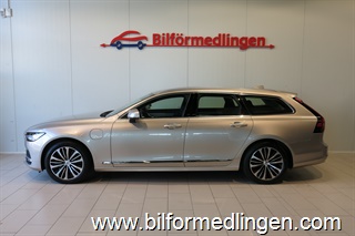 Volvo V90 T6 AWD PHEV 350hk Skinn Drag V-Hjul Core Edition