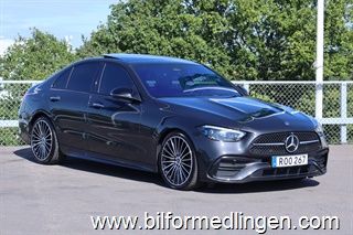 Mercedes-Benz C 300 4Matic MHEV 258hk Navi 1 ägare Burmester