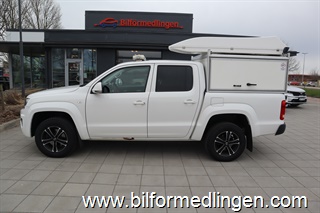 Volkswagen Amarok 3.0 TDI BMT 4Motion 204hk Momsbil Skåpinred Drag Svensksåld
