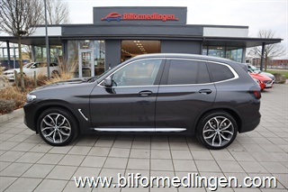 BMW X3 xDrive20d Septronic 190hk Momsbil Winterpaket Head-up Navi 1 Ägare