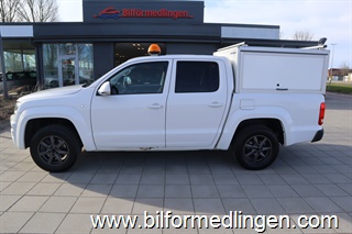 Volkswagen Amarok 3.0 TDI BMT 4Motion 204hk Momsbil Drag Skåpinred Svensksåld