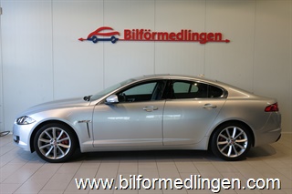 Jaguar XF 3.0 V6 S/C AWD 340hk Navi Skinn Sv-såld
