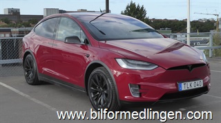 Tesla Model X 100D Premiumpkt Leasbar Drag Luftfjädring