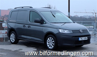 Volkswagen Caddy Cargo 2.0 TDI Aut S/V-hjul Drag Värmare Moms