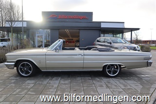 Ford Galaxie 5.8 V8 Convertible Aut Drag Cab - 63 1/2 Mkt fint skick!