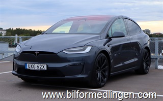 Tesla Model X Plaid AWD 1020hk S/V-hjul 1 ägare Moms