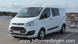 Ford Transit 310 Crew Van Automat 6-sits S/V-hjul MOMS Ford Transit 310 Crew Van Automat 6-sits S/V-hjul MOMS