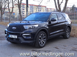 Ford Explorer 3.0 Plug-In-Hybrid 457hk S/V  Pano B&O Moms